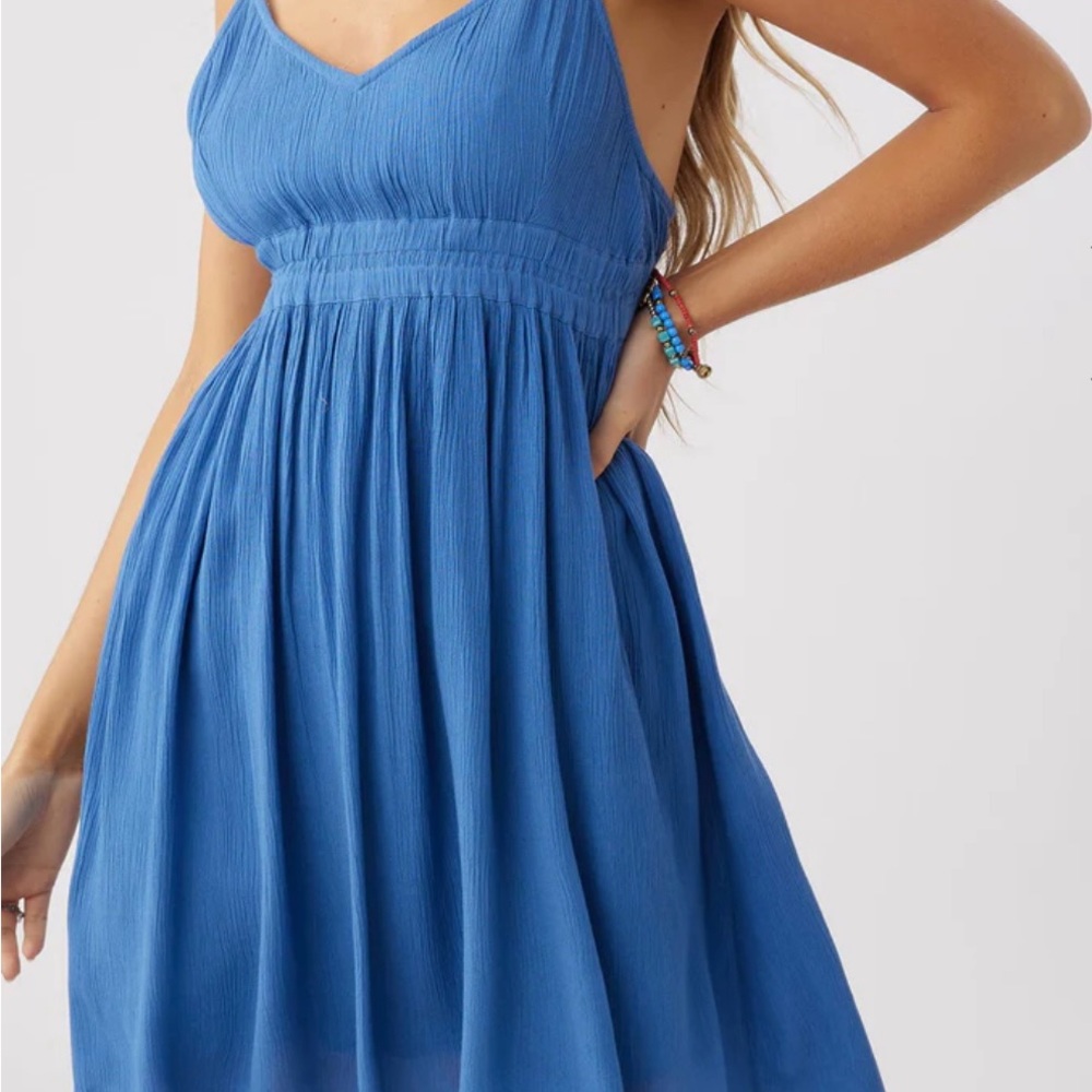 NWT O'Neill Women’s Kenzie Tank Dress Classic Blue Size M